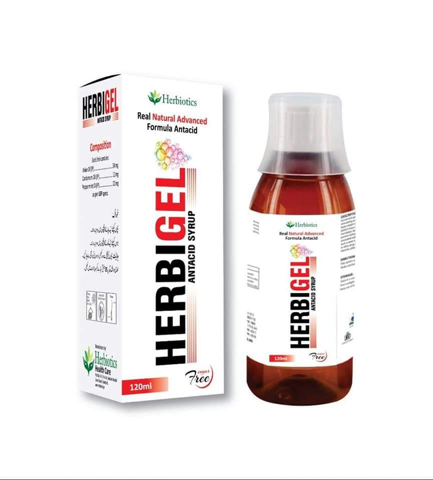 Herbigel antacid syrup